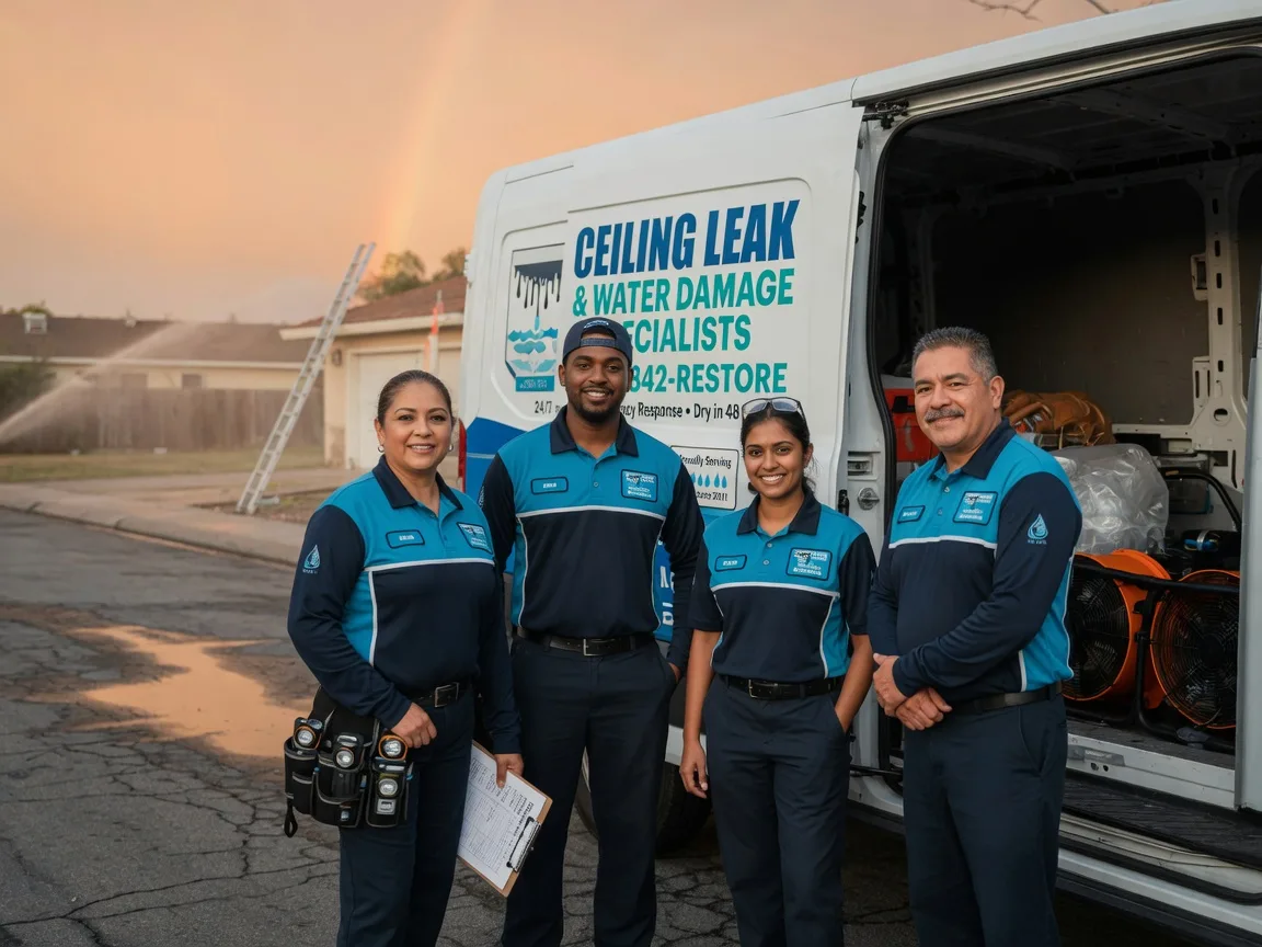 Ceiling Leak Cleanup company in West Middletown, PA